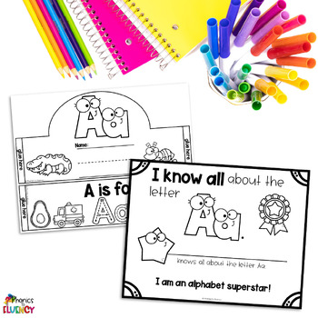 Letter of the Week - Alphabet Review Worksheets - Letter A - FREE