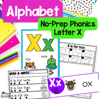 Letter X Worksheets - Superstar Worksheets