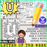 Letter of the Week - Alphabet U with 10 Fun Activities Pri