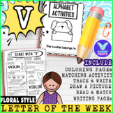 Letter of the Week - Alphabet V with 10 Fun Activities Pri