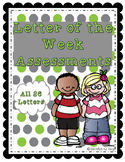 Letter of the Week Assessments