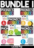 Alphabet Phonics Letter of the Week BUNDLE 1