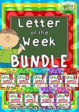 Letter of the Week - BUNDLE - A to Z all Letters