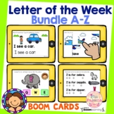 Letter of the Week Bundle (Boom Cards™)