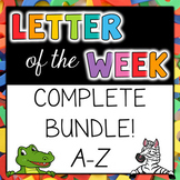 Letter of the Week - COMPLETE BUNDLE A-Z