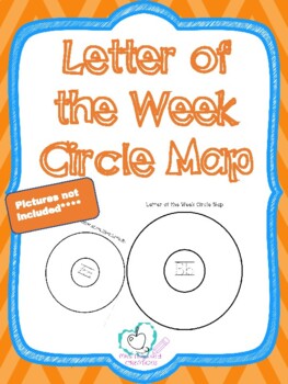 Preview of Letter of the Week Circle Map