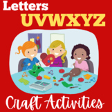 Letter of the Day Week Craft |Activities Alphabet Crafts f