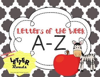 Preview of Letter of the Week Curriculum | Alphabet Activities and Lesson Plans