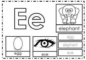  Alphabet  Activities Letter  Ee  by Teaching Products TpT