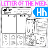 Letter of the Week H - Learn the Alphabet