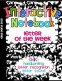 Letter of the Week Interactive Notebook