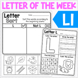 Letter of the Week L - Learn the Alphabet
