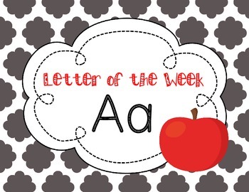 Preview of Letter of the Week | Letter A Activities