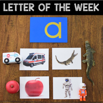 Preview of Letter of the Week - Letter A Alphabet Curriculum
