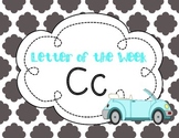 Letter of the Week | Letter C Activities