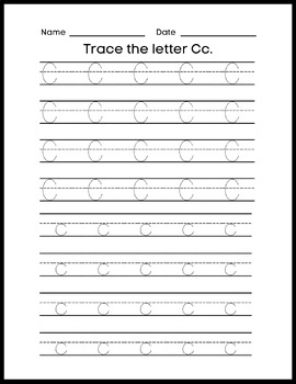 Letter of the Week -Letter C Activities Worksheets for kids by ...
