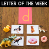Letter of the Week - Letter D Preschool Unit