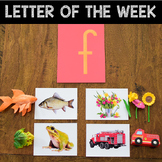 Letter of the Week - Letter F Preschool Unit