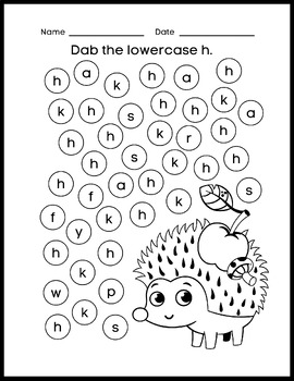 Letter of the Week -Letter H Activities Worksheets for kids by ...