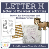Letter of the Week, Letter H Preschool Activities