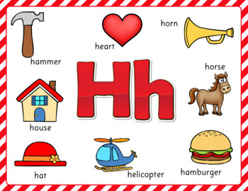 Letter of the Week - Letter H Preschool Unit by Pinay Homeschooler Shop