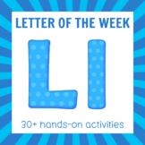Letter of the Week - Letter L Preschool Unit