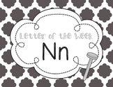 Letter of the Week | Letter N Activities