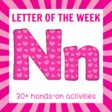 Letter of the Week - Letter N Preschool Unit