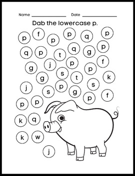 Letter of the Week -Letter P Activities Worksheets for kids by ...