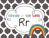 Letter of the Week | Letter R Activities