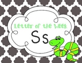 Letter of the Week | Letter S Activities