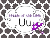 Letter of the Week | Letter U Activities