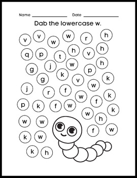 Letter of the Week -Letter W Activities Worksheets for kids by ...