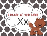 Letter of the Week | Letter X Activities