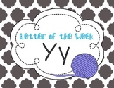Letter of the Week | Letter Y Activities