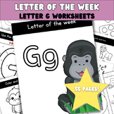 Letter of the Week Packet | Letter Practice Pages | Letter
