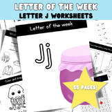 Letter of the Week Packet | Letter Practice Worksheets | L