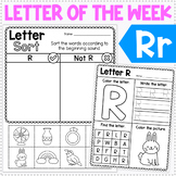 Letter of the Week R - Learn the Alphabet