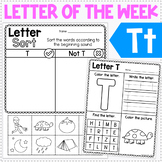 Letter of the Week T - Learn the Alphabet