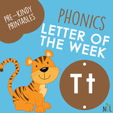 Letter of the Week - T - Phonic activities