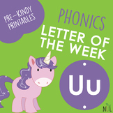 Letter of the Week - U - Phonic activities