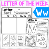 Letter of the Week W - Learn the Alphabet