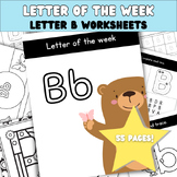 Letter of the Week Worksheets | Letter B packet | Letter P