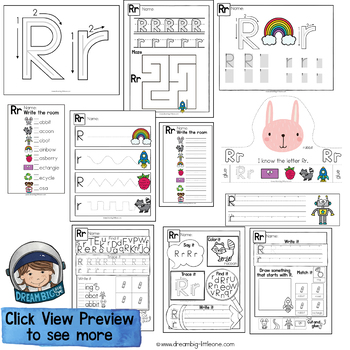 Letter of the week, Alphabet Letter R Activities | TpT