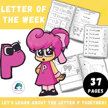 Letter of the week: LETTER L-NO PREP WORKSHEETS- LETTER L Alphabet Lore  theme