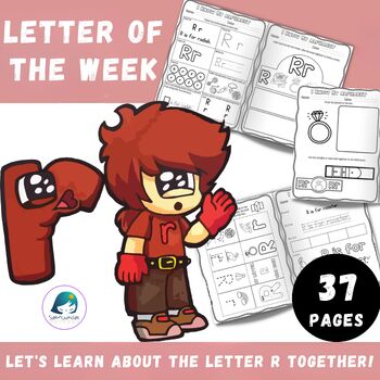 Letter of the week: LETTER L-NO PREP WORKSHEETS- LETTER L Alphabet Lore  theme
