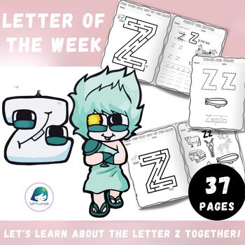 Letter of the week: LETTER Y-NO PREP WORKSHEETS- LETTER Y Alphabet Lore  theme