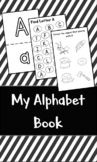 Letter practice alphabet booklet | Pre-k practice | Summer