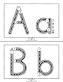 Letter practice cards - uppercase and lowercase