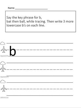 Letter reversal b, d, q, p pack (2 activities) by Accommodating with KC